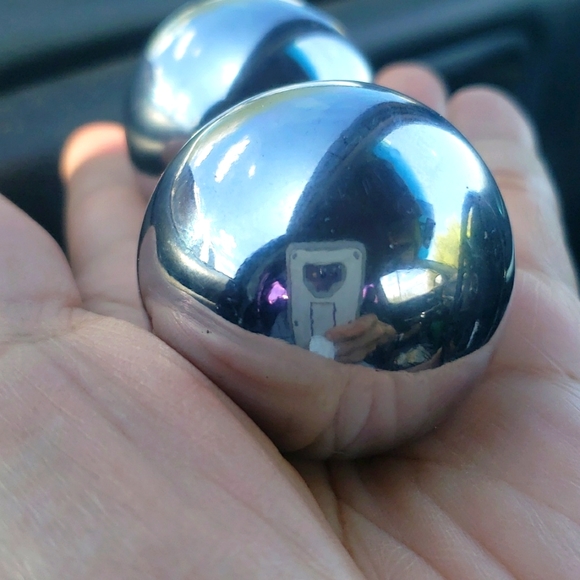 Sold CHINESE STRESS BALLS SINGING RELAXING VINTAGE - Picture 3 of 4